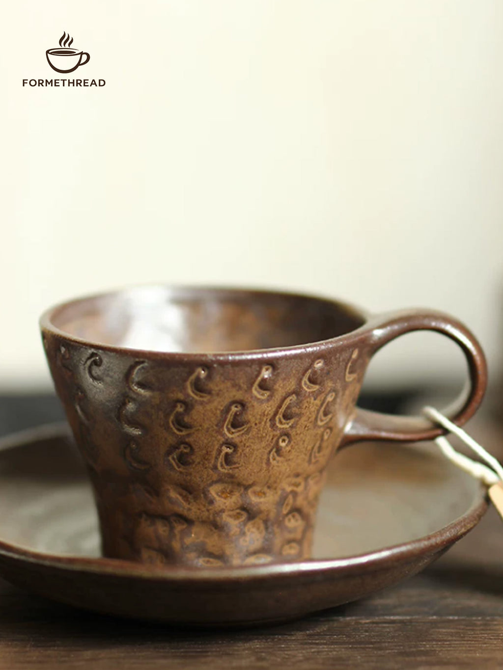 Ash Grove Stoneware Tea Mug