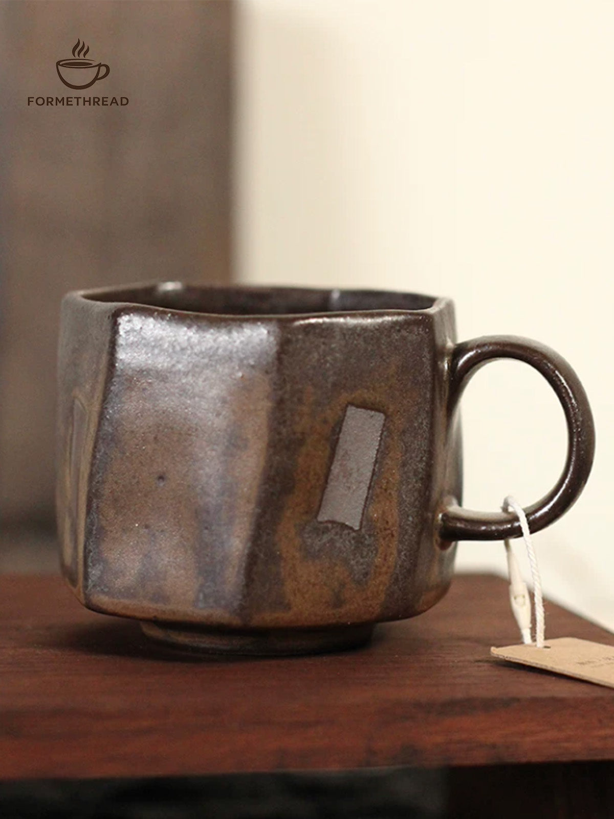 Moon Kiln Coffee Cup & Saucer Set