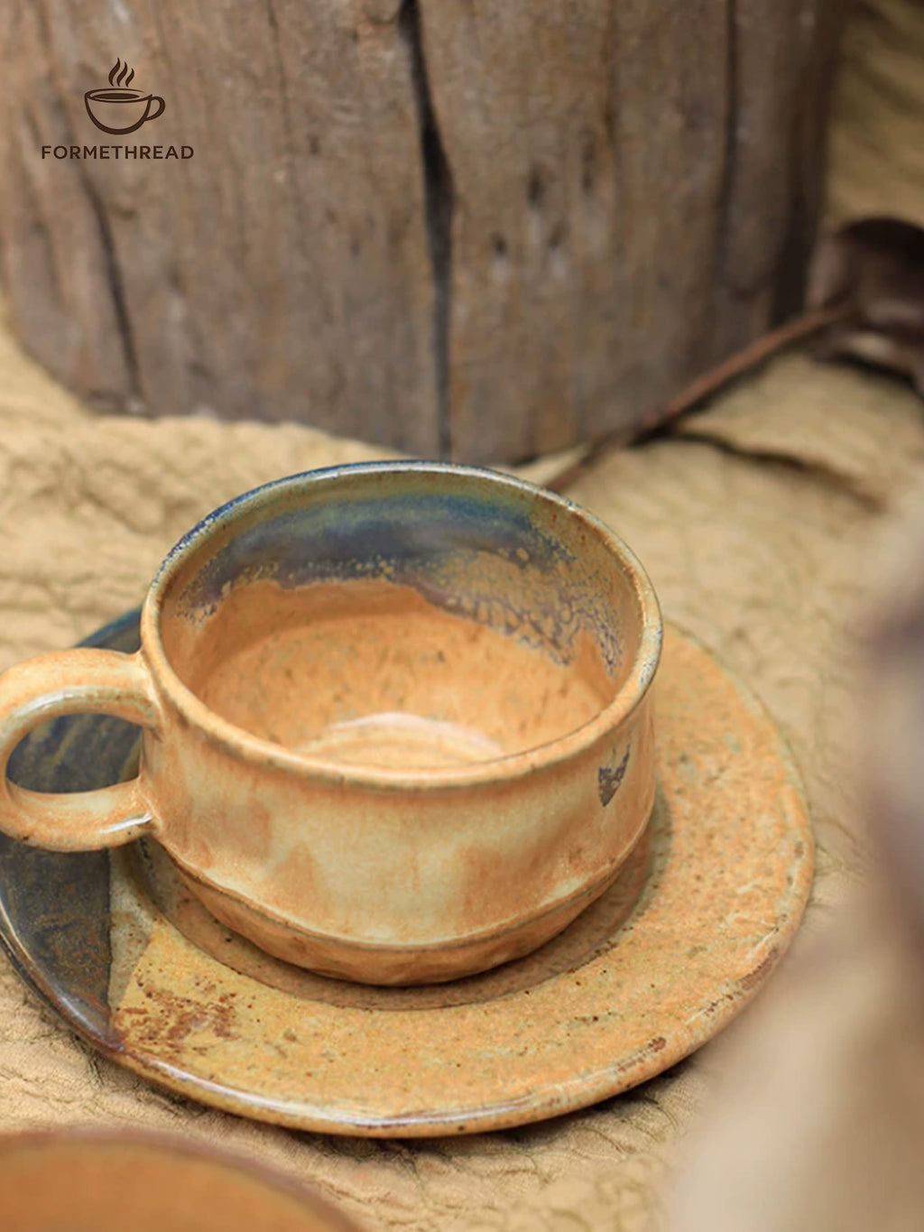 Petite Manor Espresso Cup & Saucer