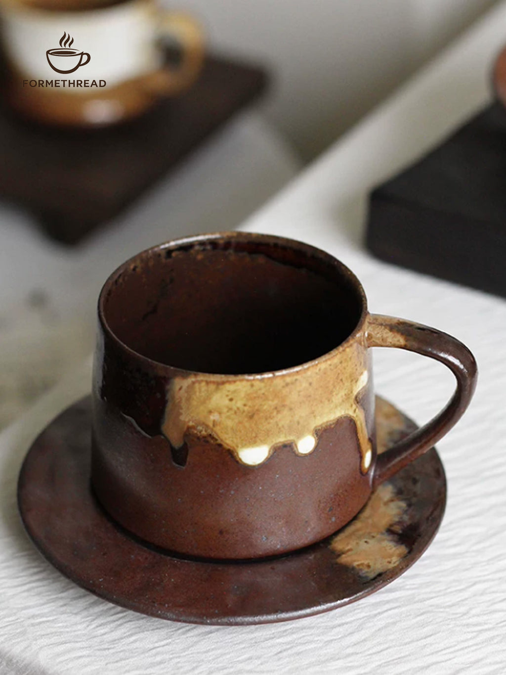 Amber Kiln Vintage Coffee Cup