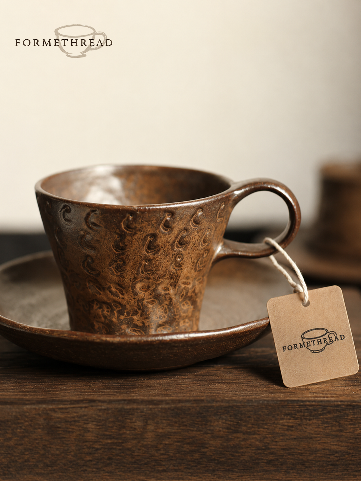 Ash Grove Stoneware Tea Mug