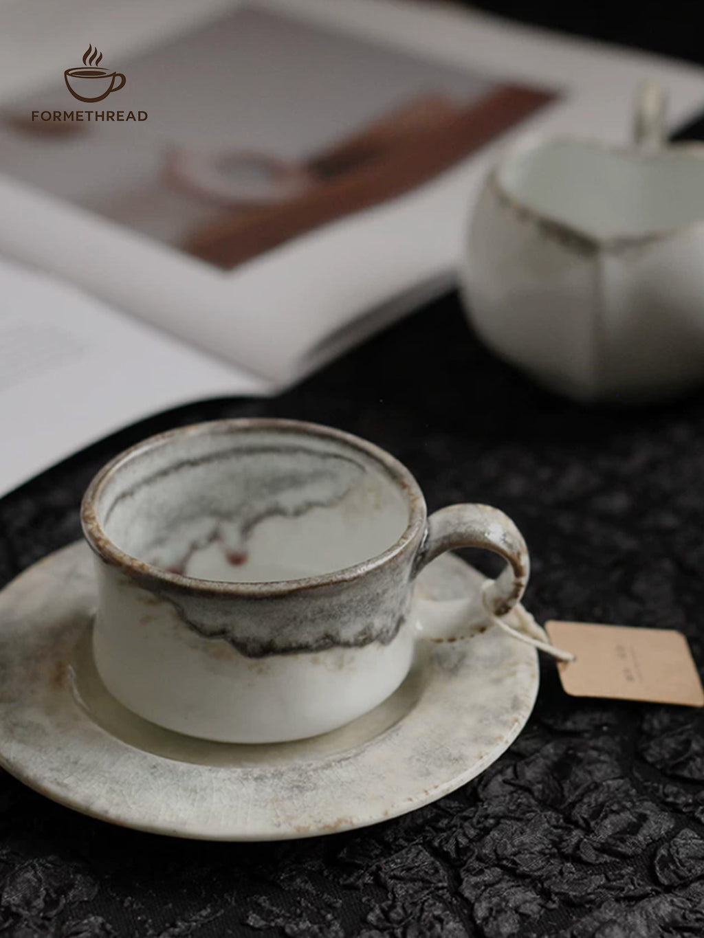 Ink Whisper Espresso Tea Cup