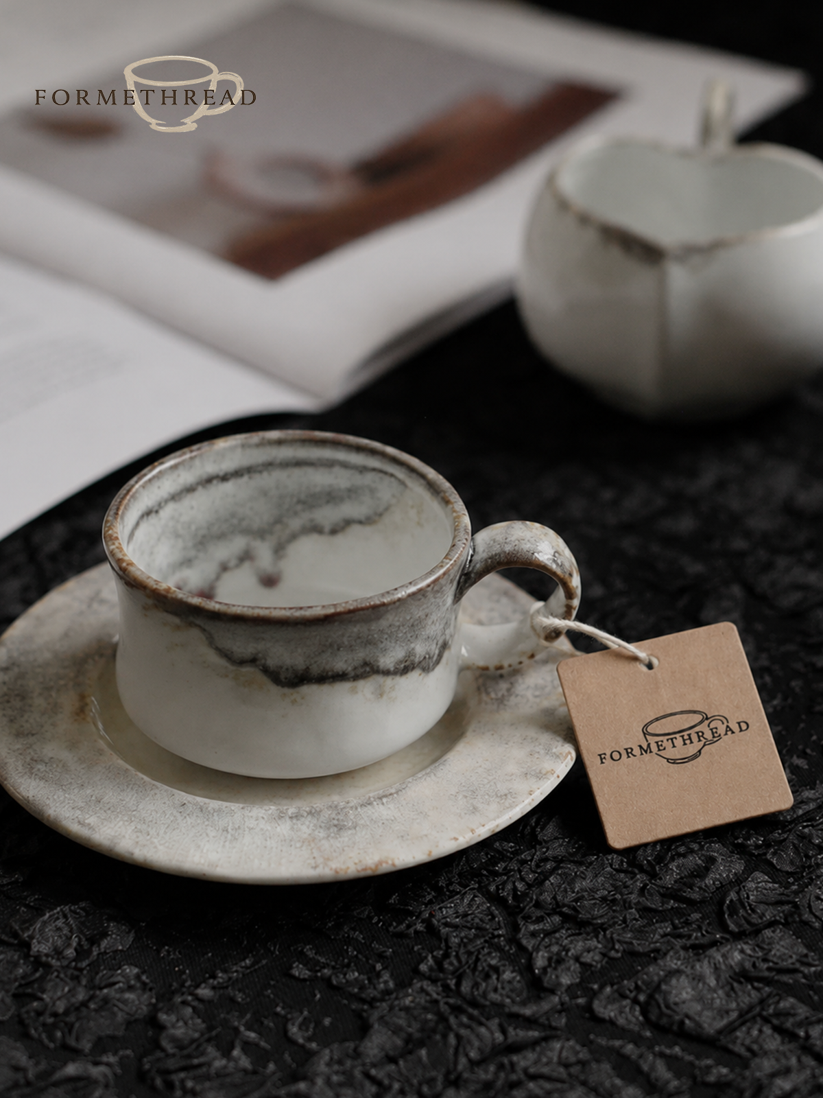Ink Whisper Espresso Tea Cup