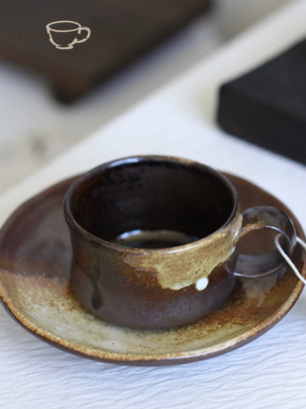 Brushed Glaze Artisan Espresso Cup