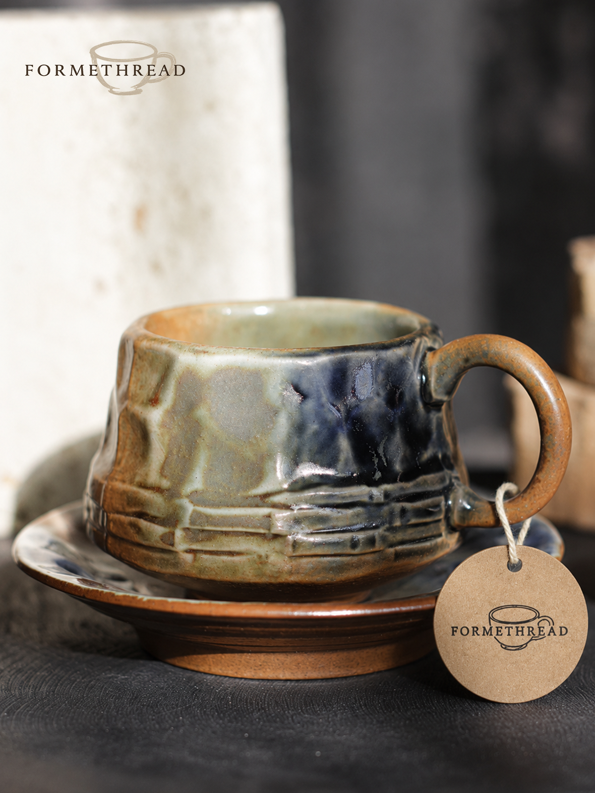 Terra Echo Ceramic Coffee Mug