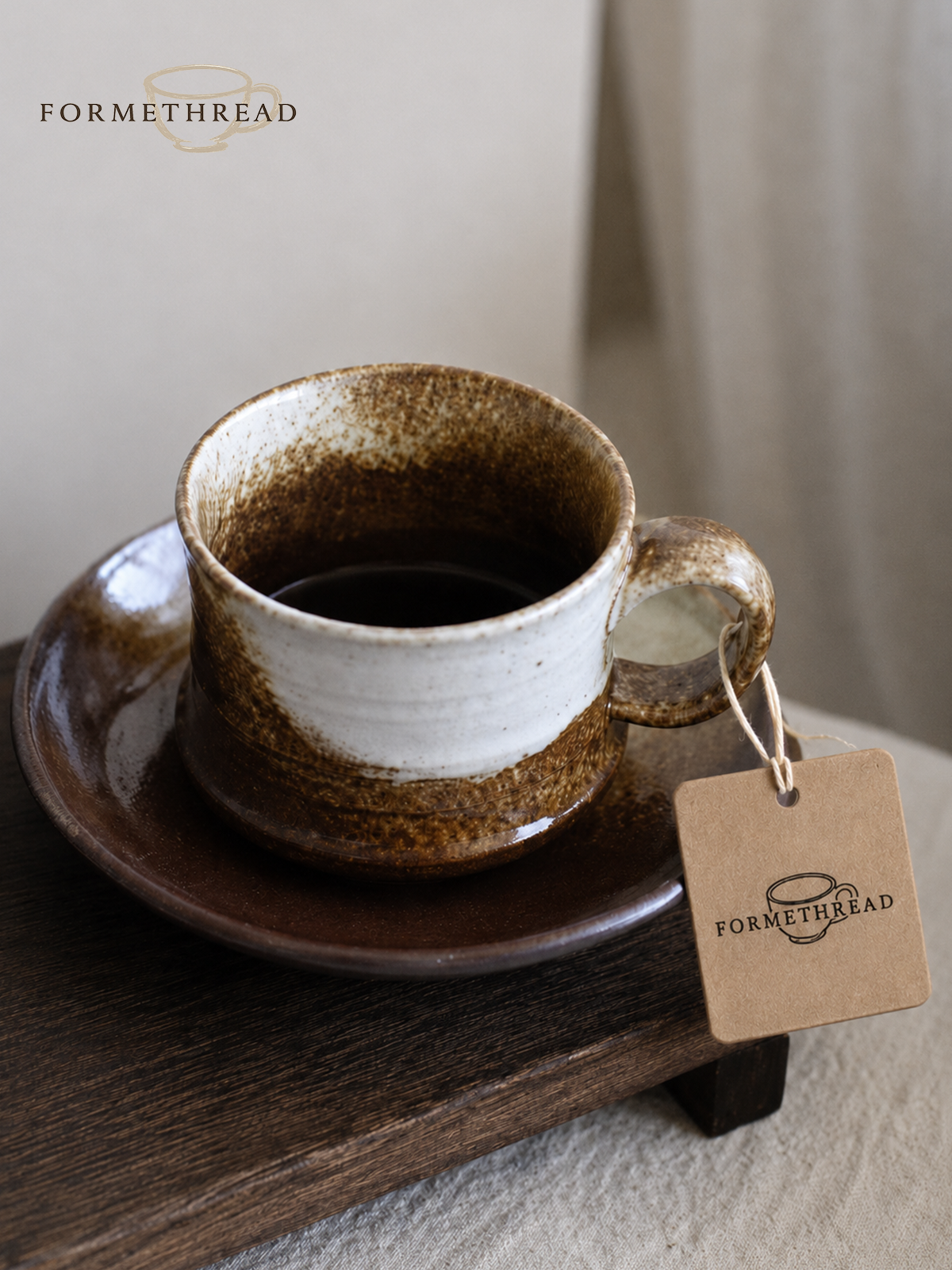 Maison Terre Retro Coffee Mug