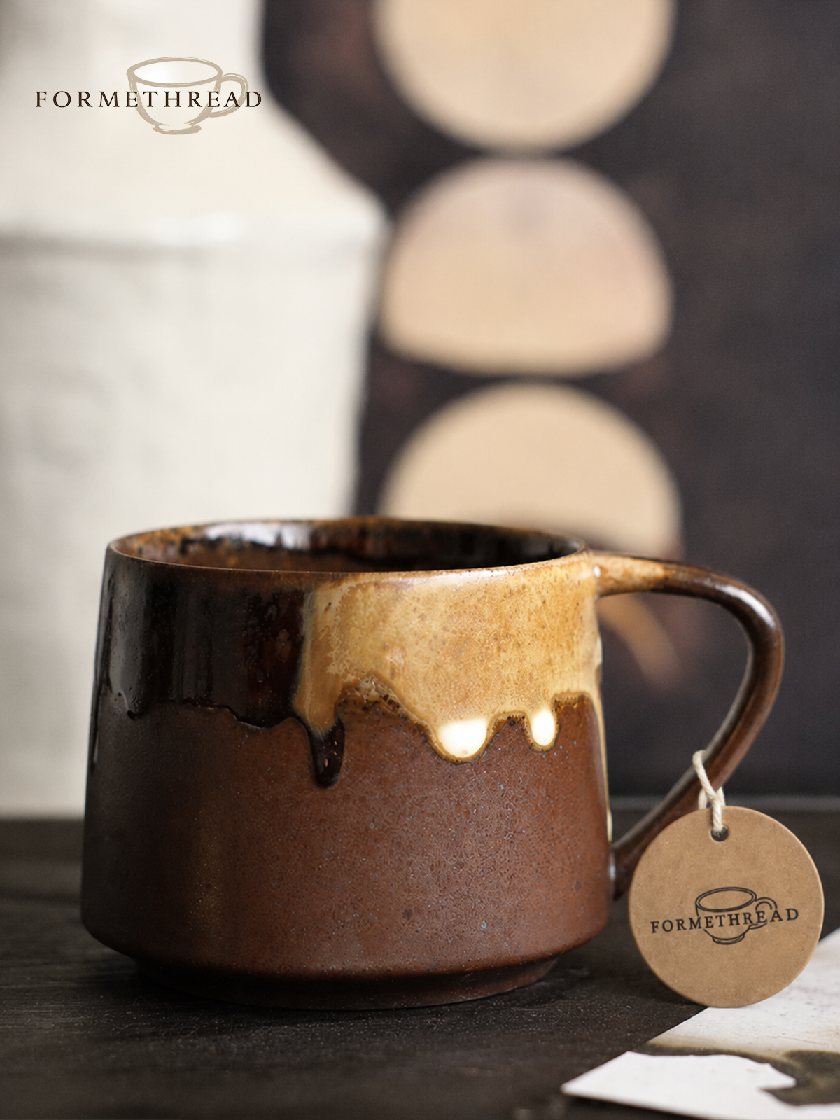 Amber Kiln Vintage Coffee Cup