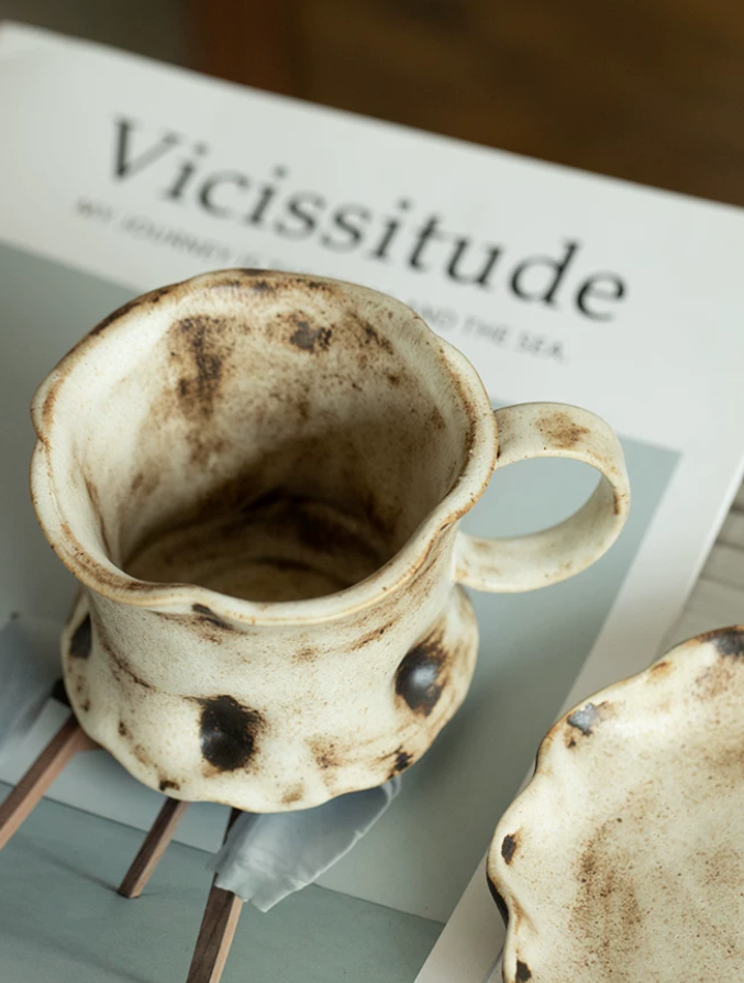 Zen Hollow Wabi-Sabi Coffee Cup