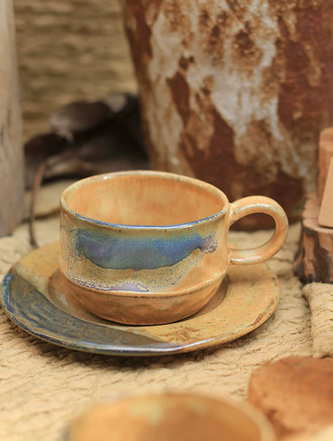 Petite Manor Espresso Cup & Saucer