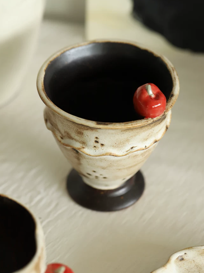 Pomelo Ash Artisan Latte Cup