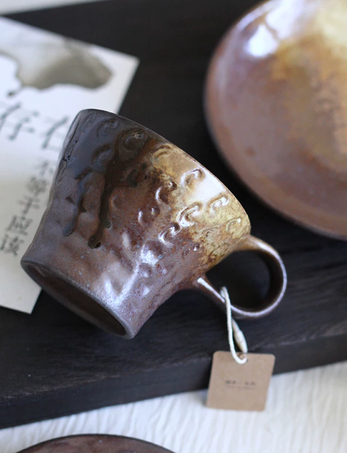 Vintage Ember Studio Coffee Cup