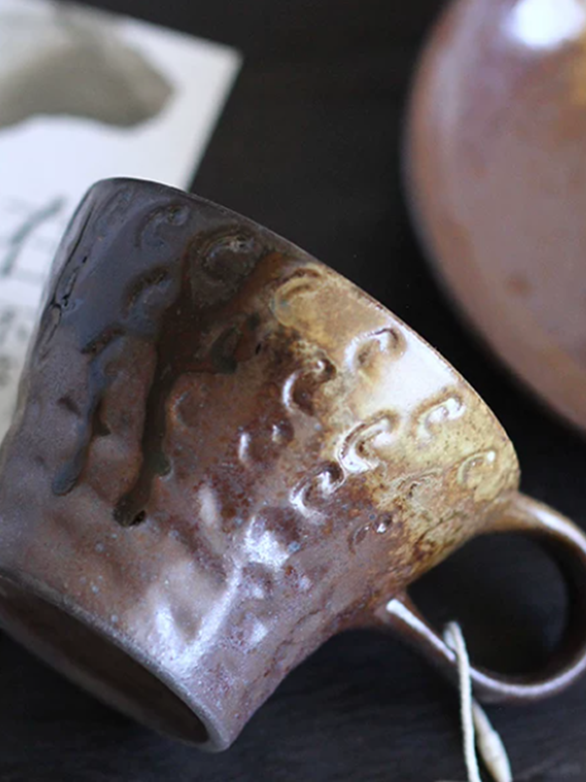 Vintage Ember Studio Coffee Cup