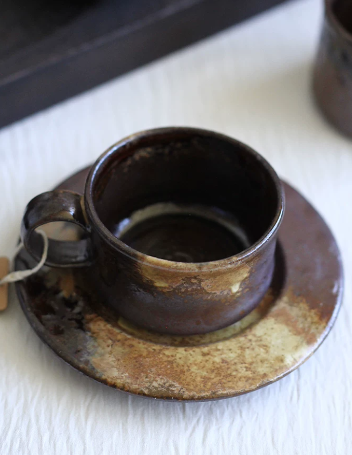 Brushed Glaze Artisan Espresso Cup