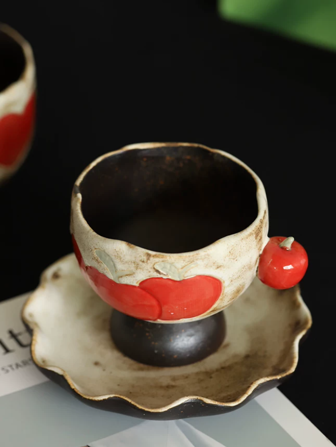 Apple Muse Wabi-Sabi Coffee Cup