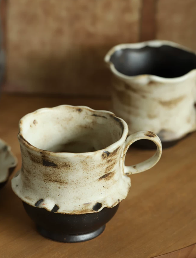 Dust Veil Stoneware Coffee Cup