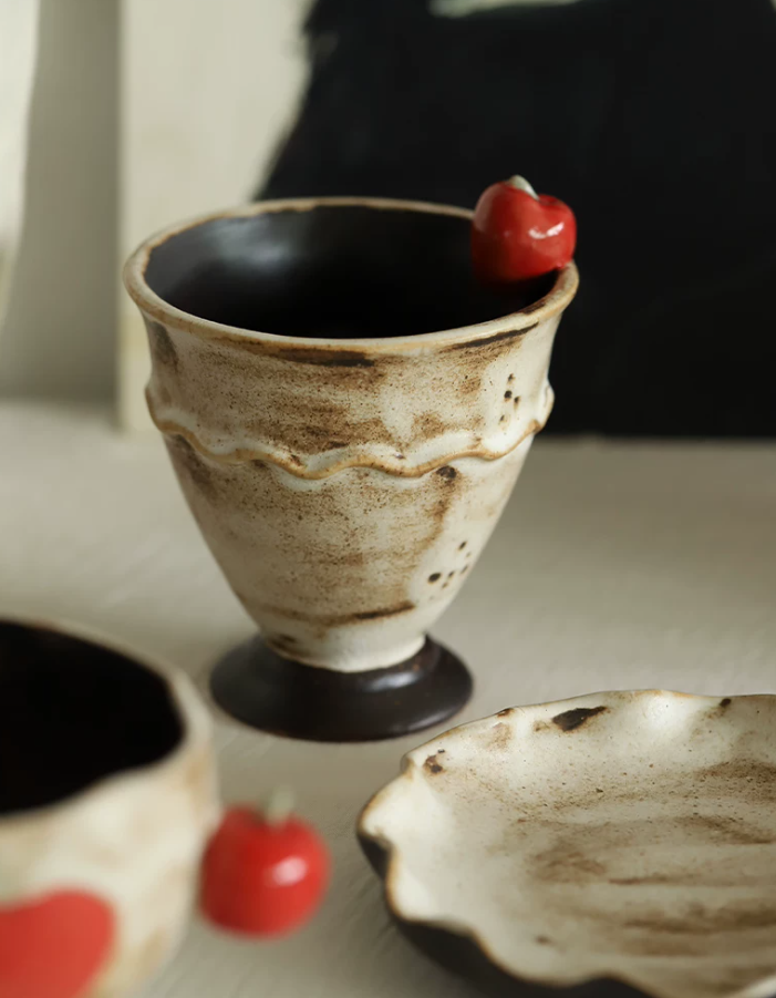 Pomelo Ash Artisan Latte Cup