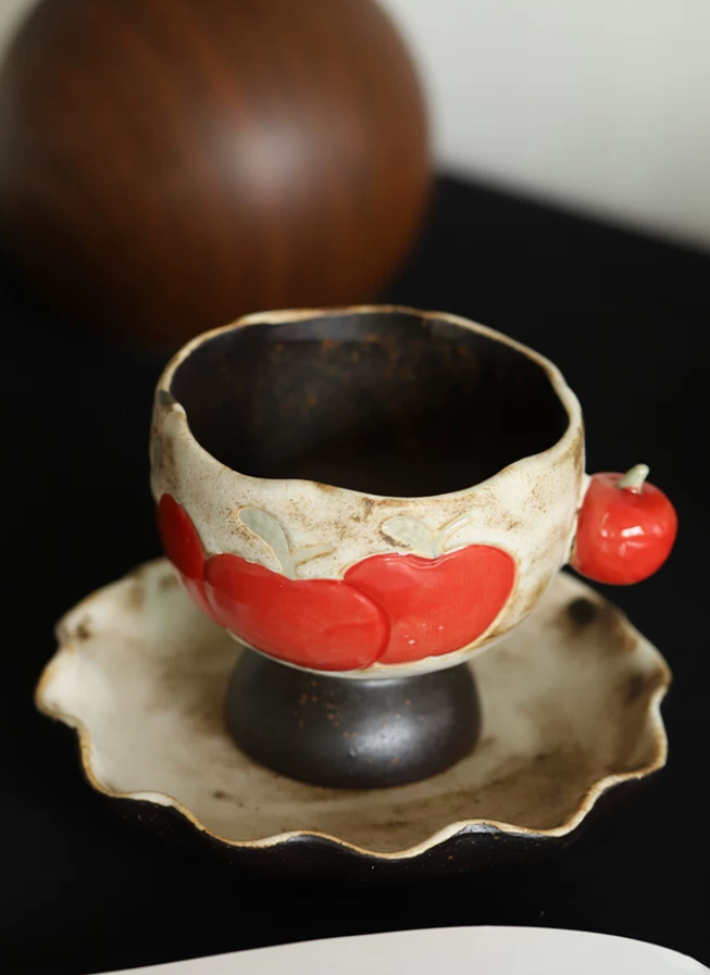 Apple Muse Wabi-Sabi Coffee Cup
