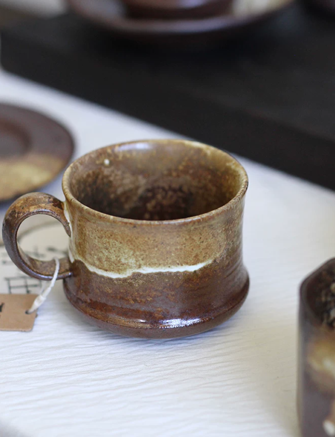 Maison Terre Retro Coffee Mug