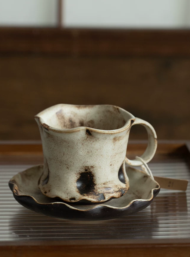 Zen Hollow Wabi-Sabi Coffee Cup