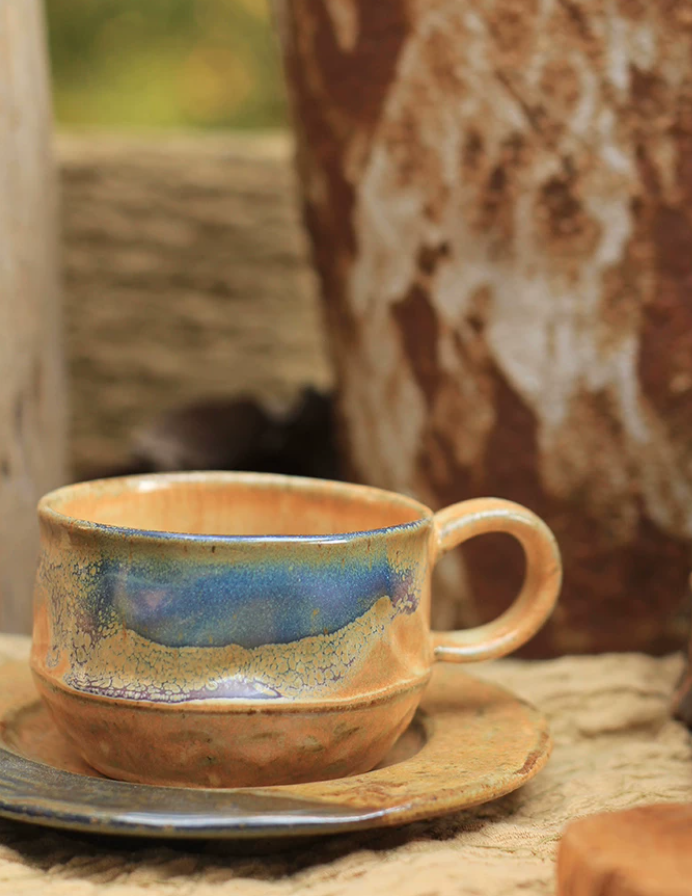 Petite Manor Espresso Cup & Saucer
