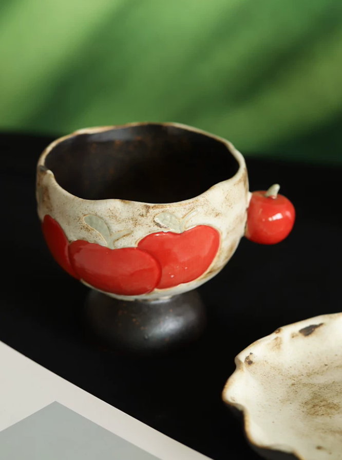 Apple Muse Wabi-Sabi Coffee Cup