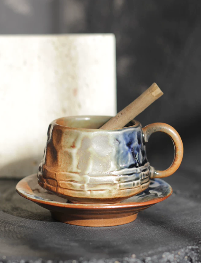 Terra Echo Ceramic Coffee Mug